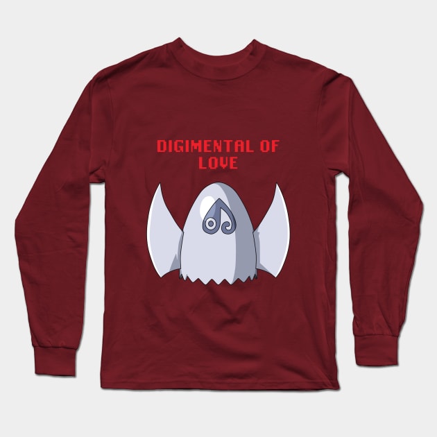 Digimental of Love Long Sleeve T-Shirt by Decokun